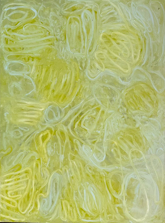 Celadon Reflection in Oil