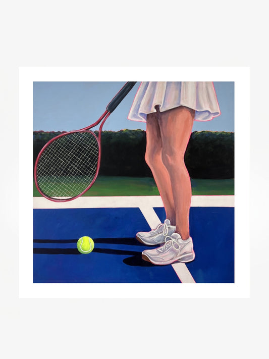 Match Point Fine Art Print
