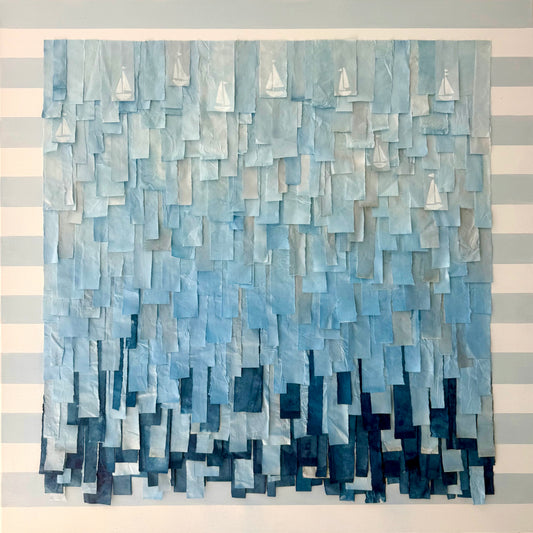 Sailing Day 36” x 36”