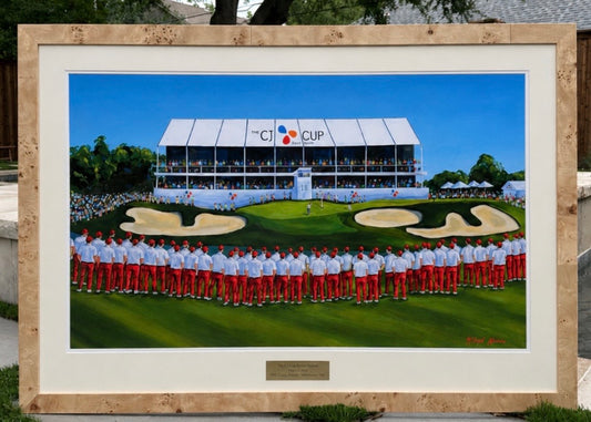 18" x 11" Championship Sunday Fine Art Print