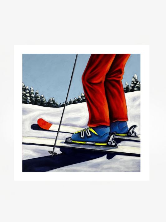 Tip's Up Fine Art Print